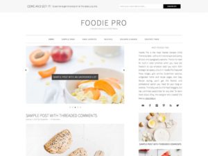 Foodie Pro - One of the Best Premium Wordpress Themes