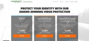 One of the Best Antivirus - Webroot