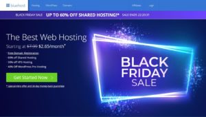 BlueHost Hosting Black Friday and Cyber Monday Sale