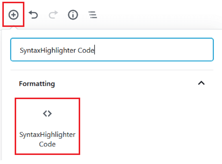 Adding SyntaxHighlighter Code Block to Display Code On WordPress Post