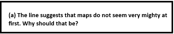 Maps Poem Questions & Answers