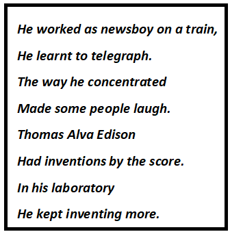 Thomas Alva Edison Questions & Answers