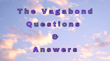 The Vagabond & Answers -