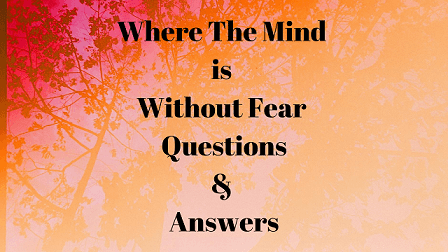 where the mind is without fear pdf