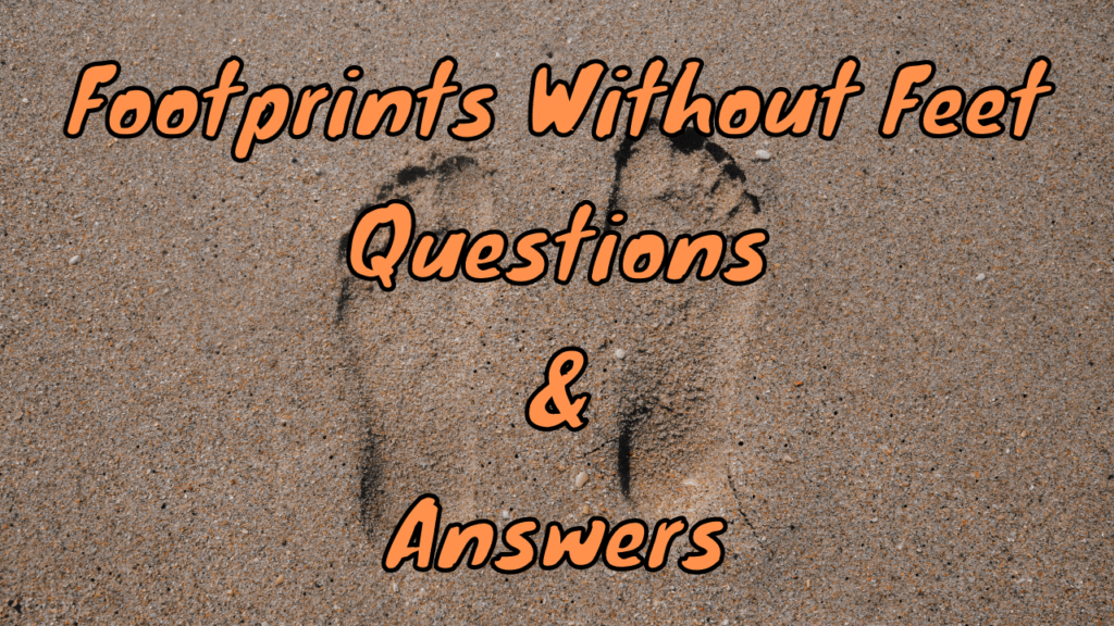 footprints-without-feet-questions-answers-wittychimp