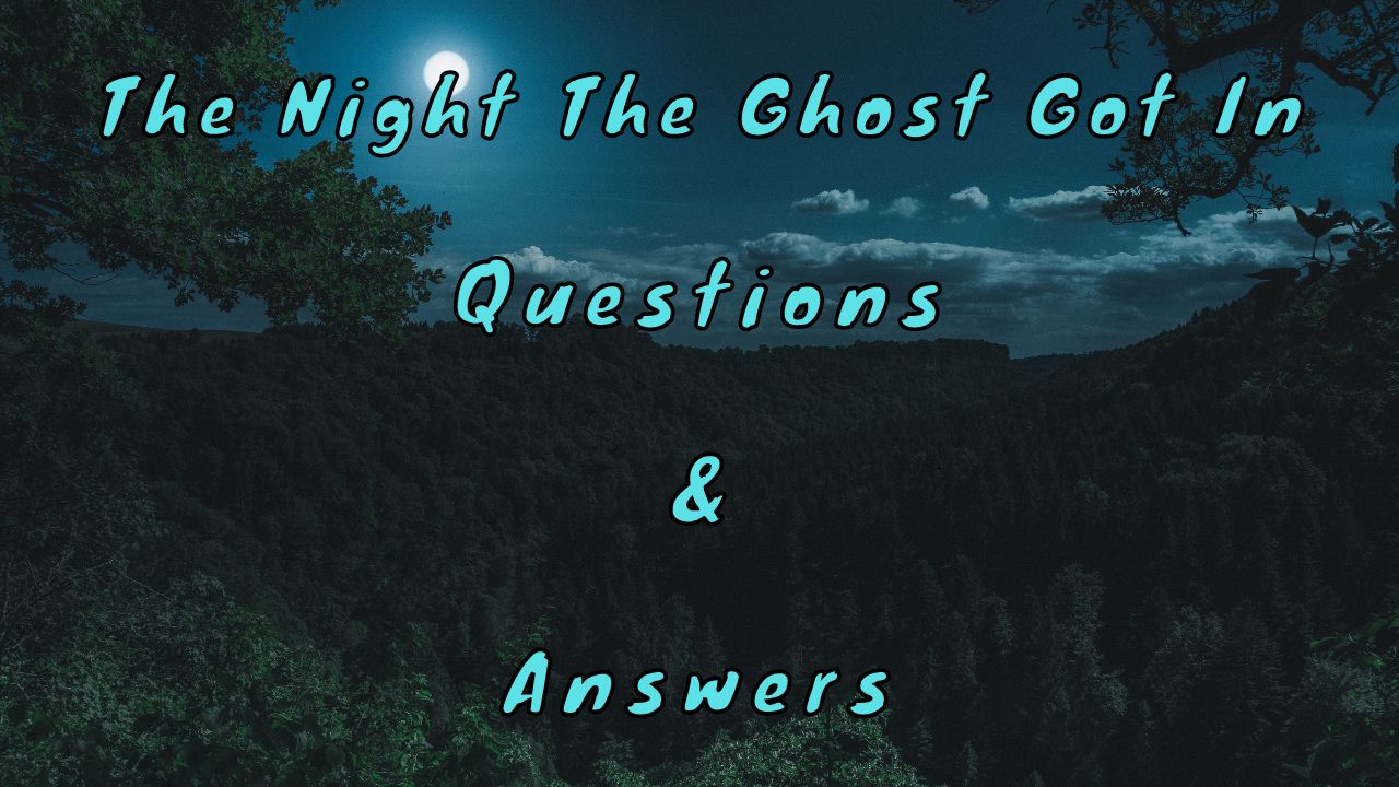 The Night The Ghost Got In Questions & Answers