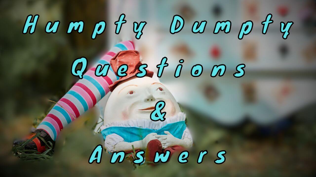 Humpty Dumpty Questions & Answers