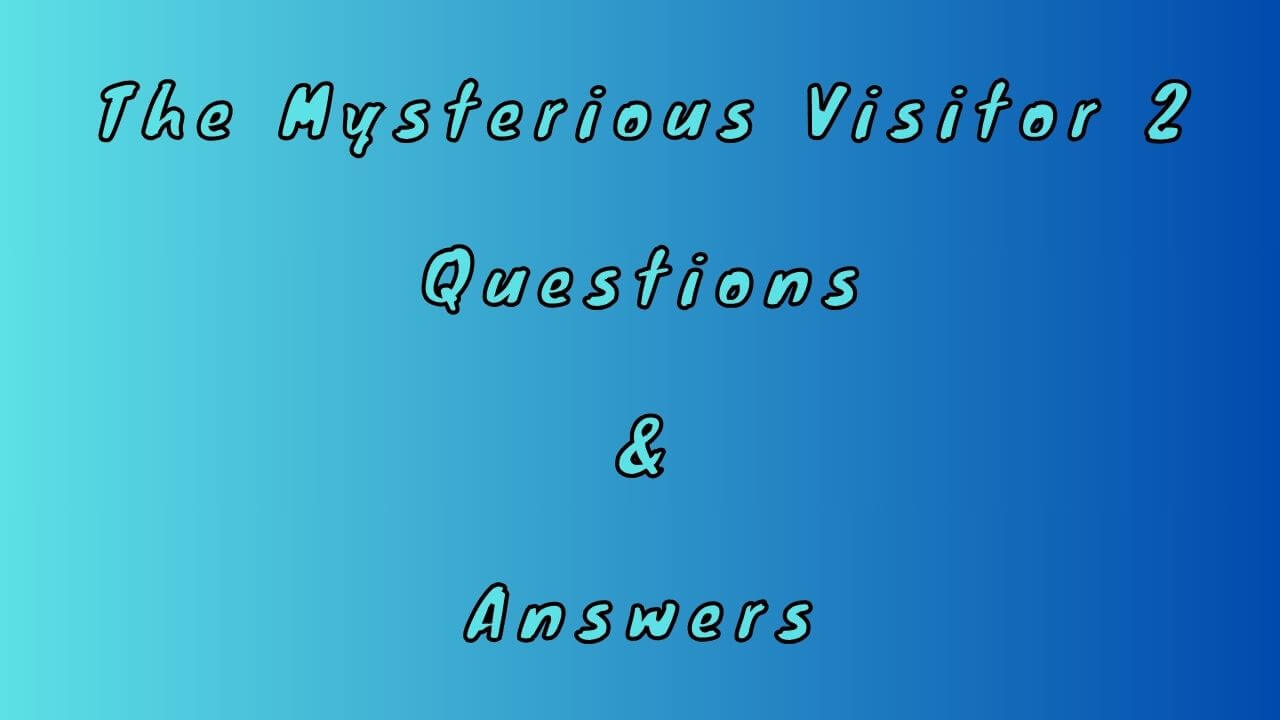 The Mysterious Visitor 2 Questions & Answers