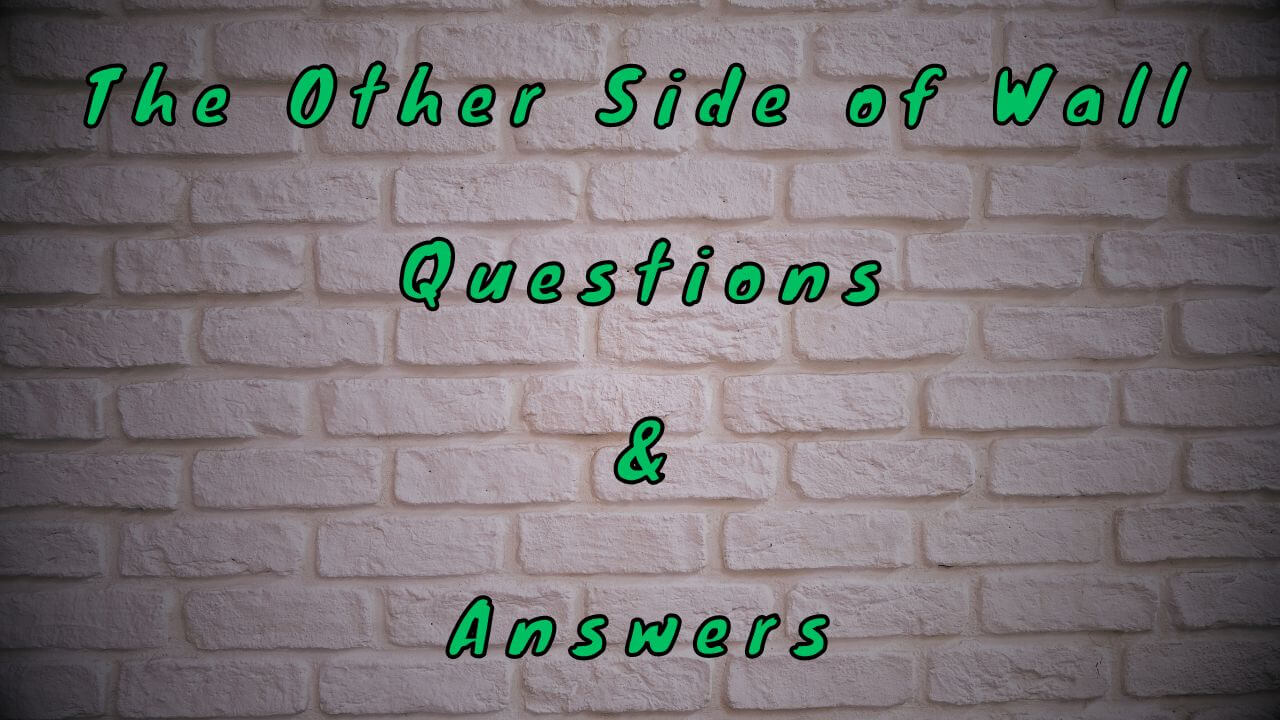 The Other Side of Wall Questions & Answers