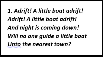 Adrift A Little Boat Adrift Questions & Answers