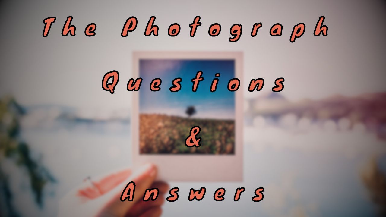 The Photograph Questions & Answers