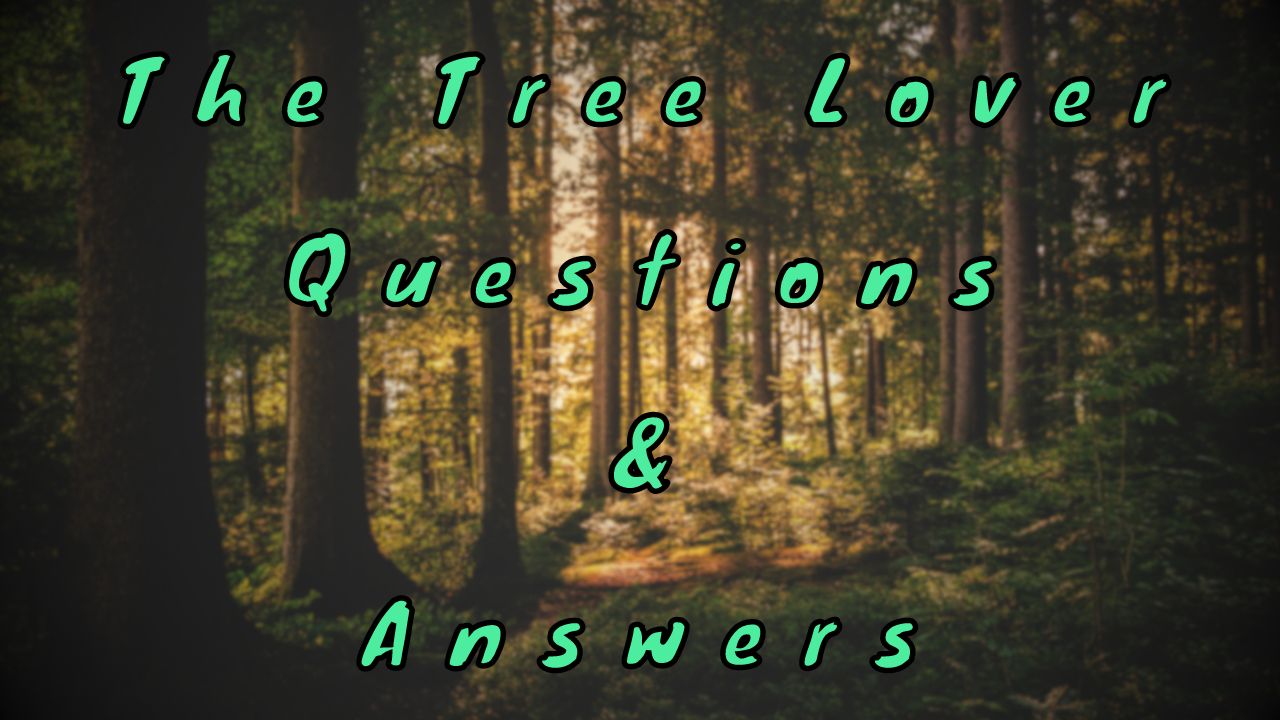 The Tree Lover Questions & Answers