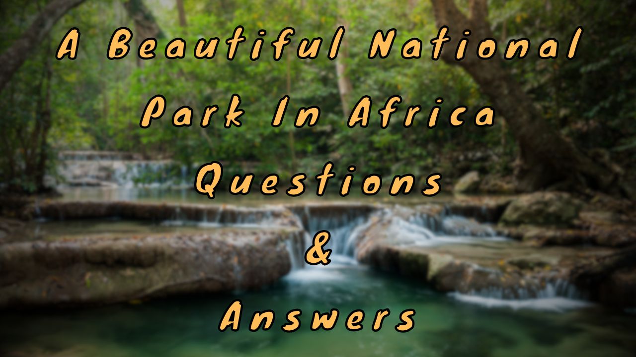 A Beautiful National Park In Africa Questions & Answers