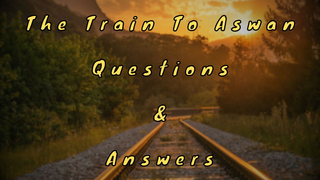 The Train To Aswan Questions & Answers